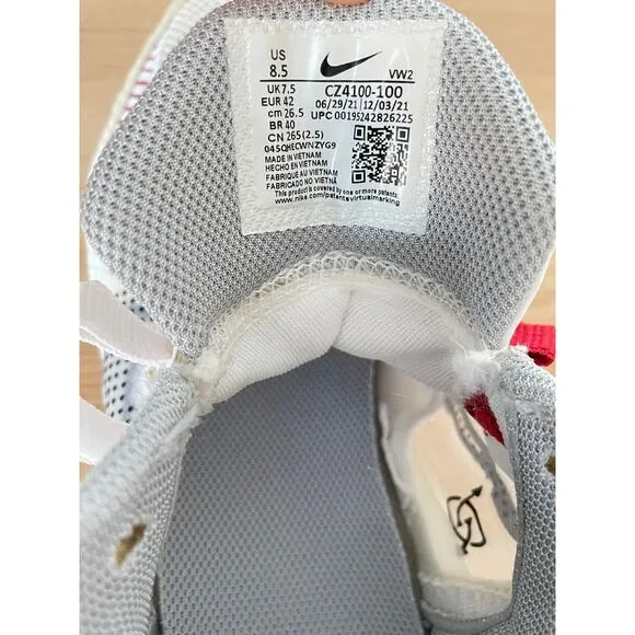 Nike Kyrie Flytrap 5 White Red Grey Basketball Shoes Sneakers