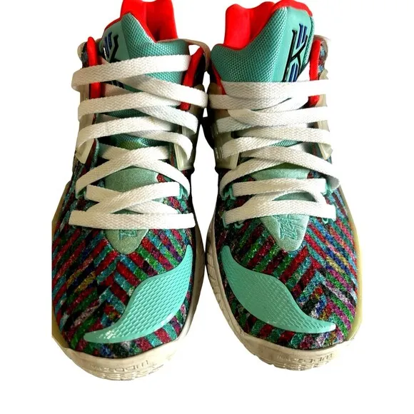 Nike Kyrie Low 2 Irving Shoes Mens 6.5 Basketball Sneakers Multicolor AV6337-400