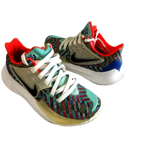 Nike Kyrie Low 2 Irving Shoes Mens 6.5 Basketball Sneakers Multicolor AV6337-400