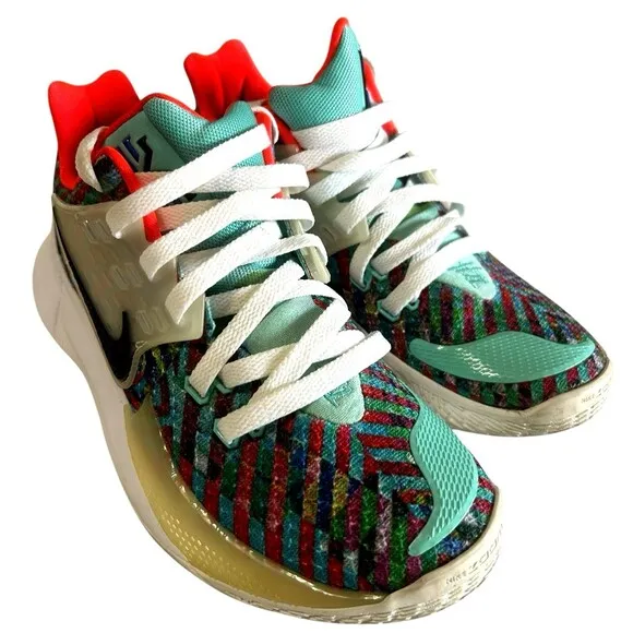 Nike Kyrie Low 2 Irving Shoes Mens 6.5 Basketball Sneakers Multicolor AV6337-400
