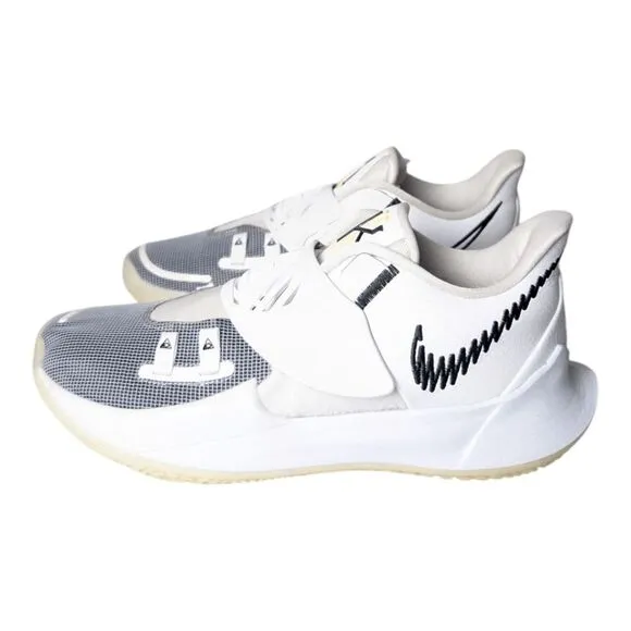 NIKE Kyrie Low 3 &quot;White Black Glow&quot; Basketball Shoes Size 10