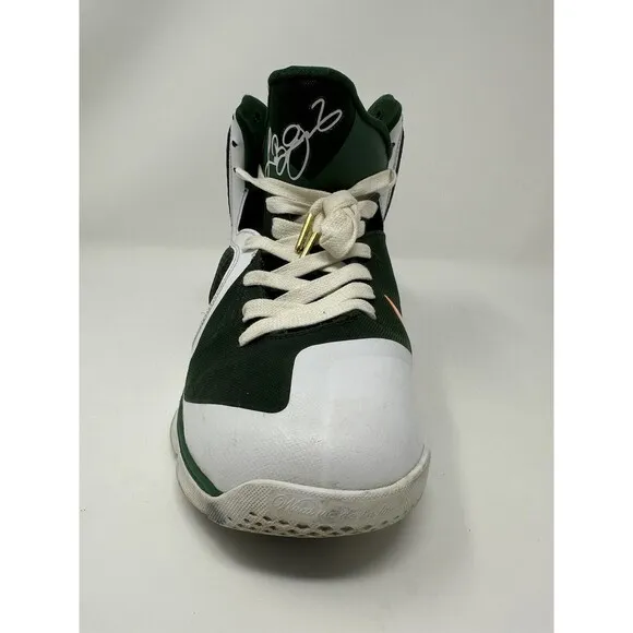 Nike Lebron James 9 Miami Hurricanes 2011 Sneakers Shoes Size 11.5 READ