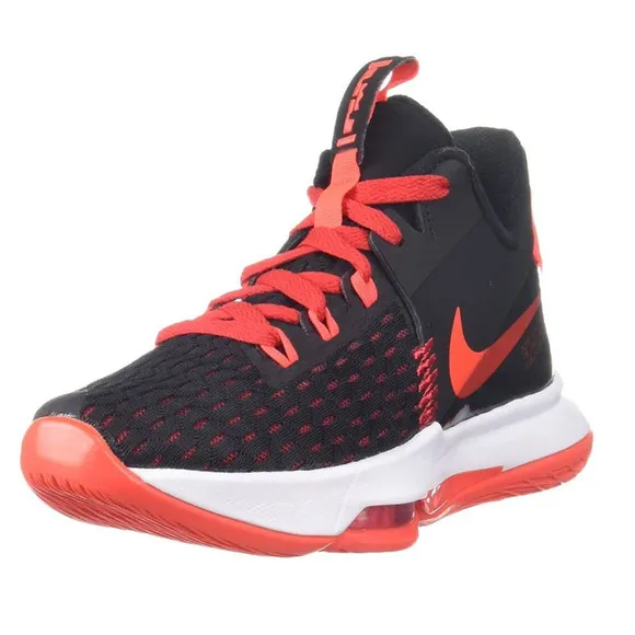 Nike LeBron Witness 5 &quot;Black&quot; Unisex Basketball Shoe, M 11.5 / W 13