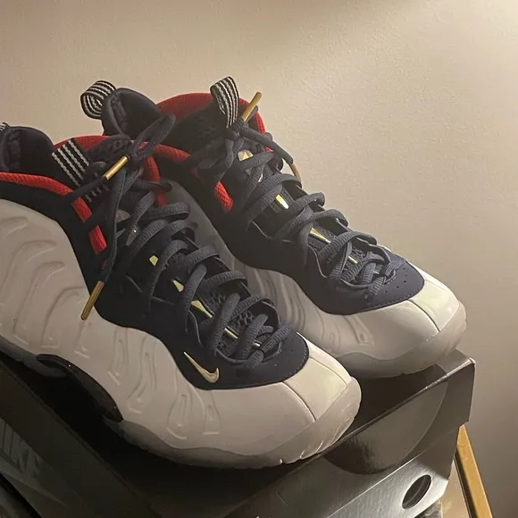 Nike Little Posite One GS - Obsidian and White