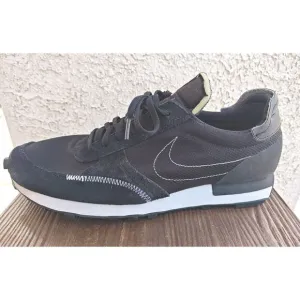 Nike Men's 11.5 DBreak-Type Black White Lace-Up Sneakers Shoes CT2556-002 Waffle