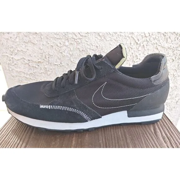 Nike Men's 11.5 DBreak-Type Black White Lace-Up Sneakers Shoes CT2556-002 Waffle