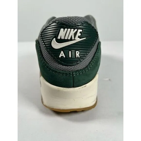 Nike Mens Air Max 90 Premium Shoes Sneakers Lace Up Low Top Pro Green Size 8