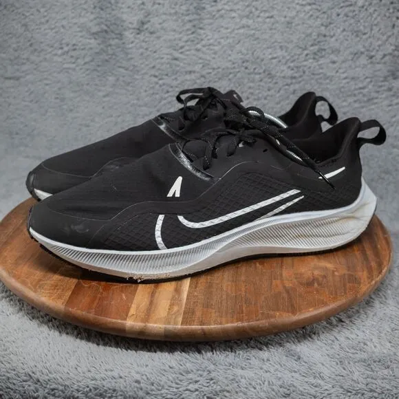 Nike Mens Air Zoom Pegasus 37 Shield Running Shoe CQ7935 002 Black Size 13
