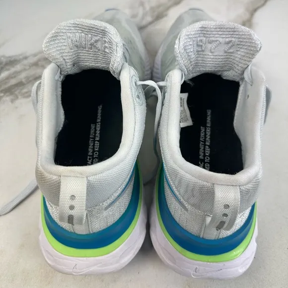 Nike Men's React Infinity Run Flyknit 2 Running Shoes Sneakers, Sz 12