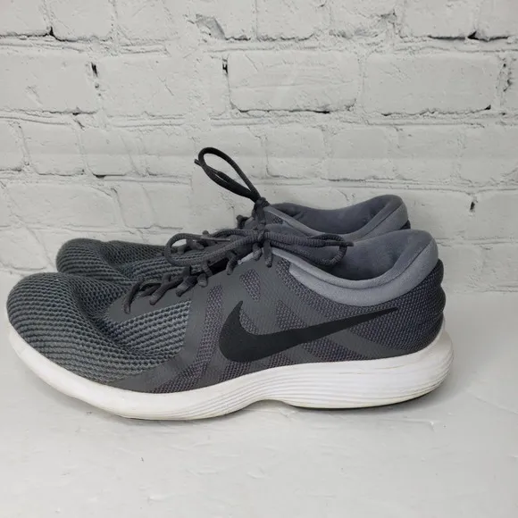 Nike Mens Revolution 4 AA7402-010 Gray‎ Running Shoes Sneakers Size 15W