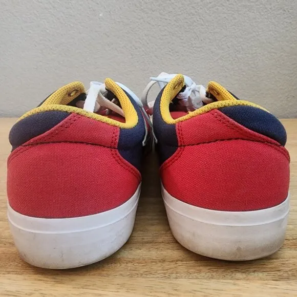 Nike Mens SB Charge Solarsoft University Sneakers Tennis Shoes Size 9 Red/Navy