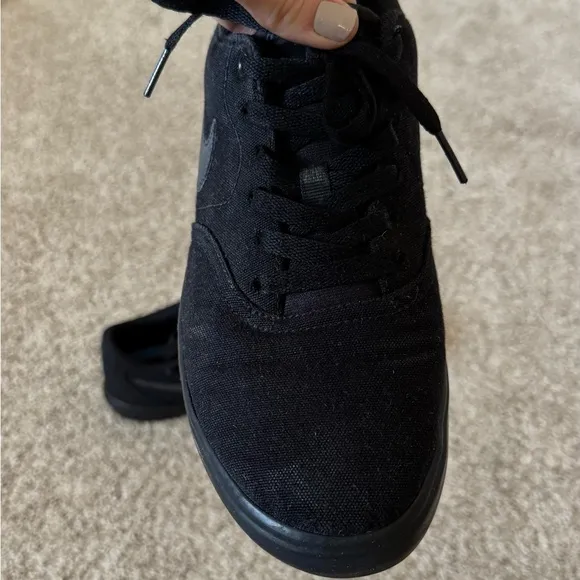 NIKE MENS SB CHECK SOLARSOFT SNEAKER - BLACK sneakers shoes size 8.5