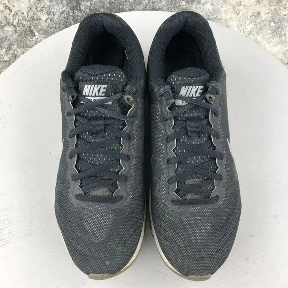 Nike Men's Size 7 Air Max Tailwind 7 Black Lace-Up Running Sneakers 683632-001