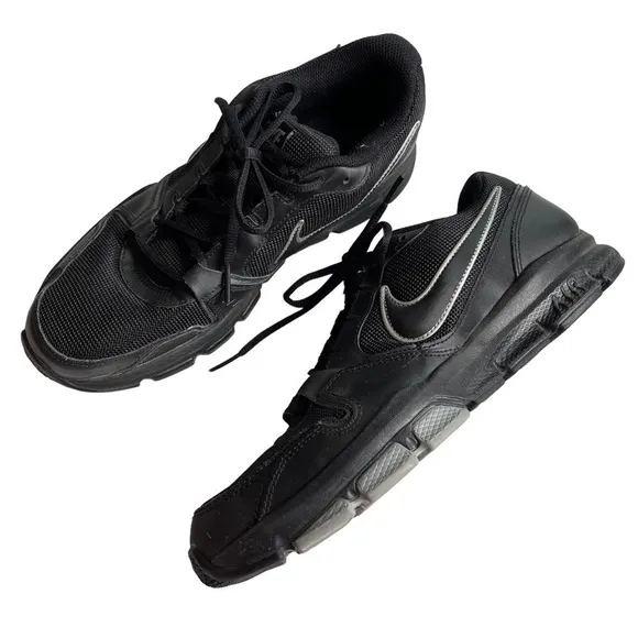 Nike Mens Size 9 Air Flex Trainer 429632-002 Black Running Shoes Sneakers