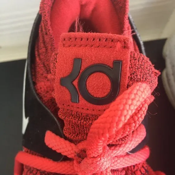 Nike Men's Zoom Kevin Durant KD 10 Red Velvet Basketball Shoes Sneakers size 8.5