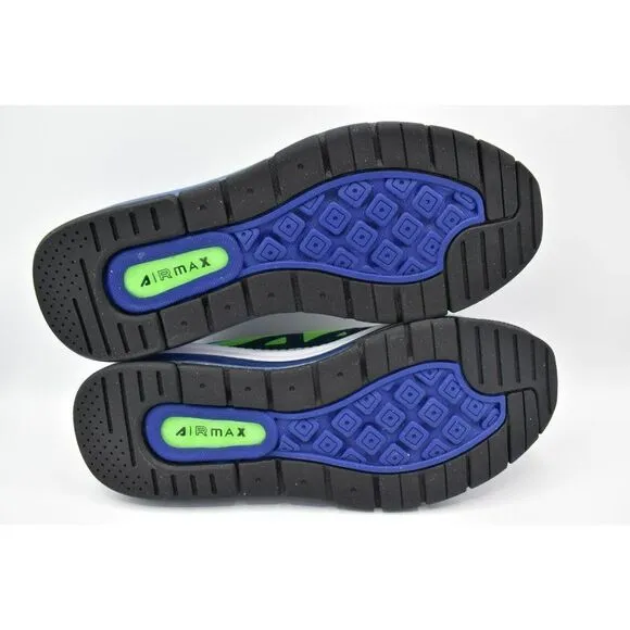 Nike Men Size 10 Air Max Genome Royal Blue Black Sneakers Shoes DC9410 400