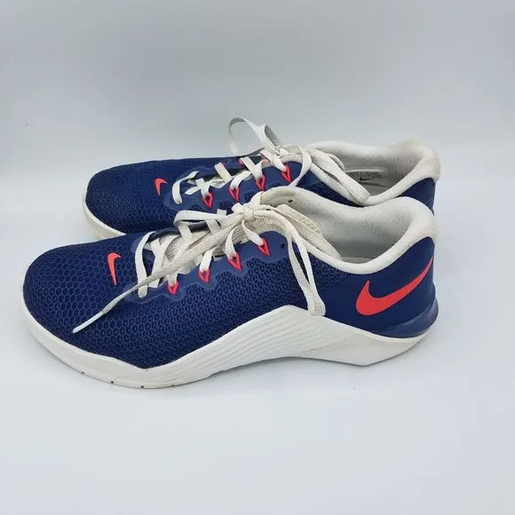 Nike Metcon 5 by You Men's Size 8 Sneakers Shoes France USA Red Blue CJ5613-991