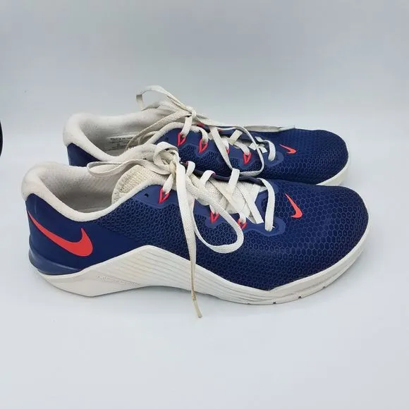 Nike Metcon 5 by You Men's Size 8 Sneakers Shoes France USA Red Blue CJ5613-991