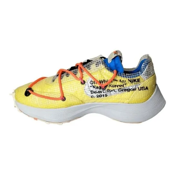 NIKE Off-White X Vapor Street 'Tour Yellow' Running Shoes Size 7.5