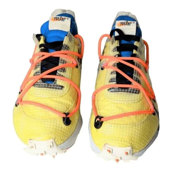 NIKE Off-White X Vapor Street 'Tour Yellow' Running Shoes Size 7.5