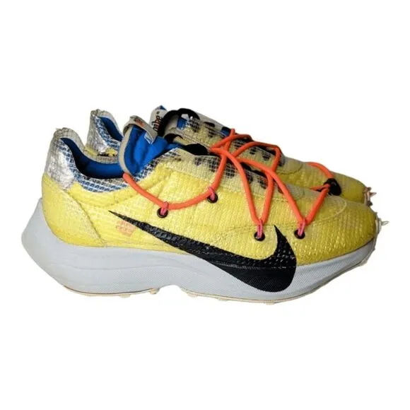 NIKE Off-White X Vapor Street 'Tour Yellow' Running Shoes Size 7.5