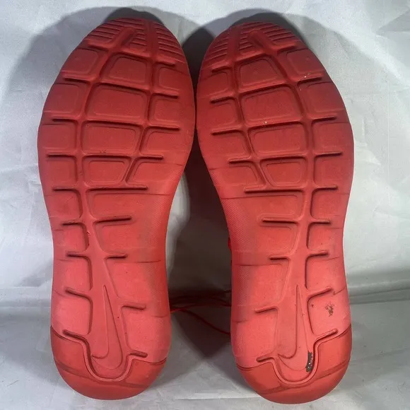 Nike Payaa Premium Men's Size 13 Running Shoes 807738 660 Triple Red / Red