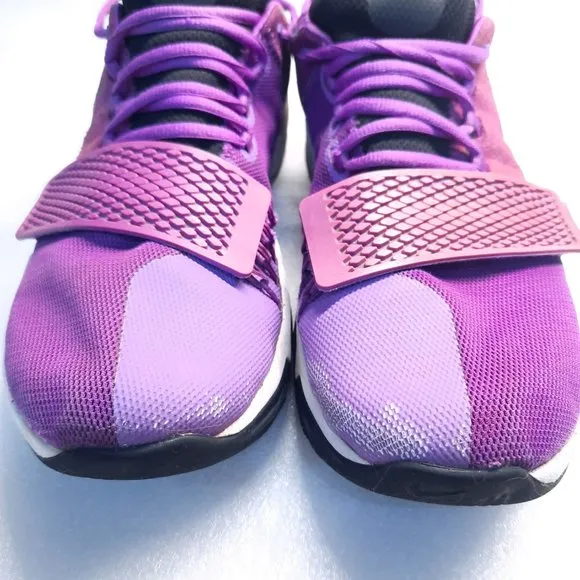 NIKE PG 1 Bright Violet Paul George Basketball Shoes 878627-500 Size 10 purple