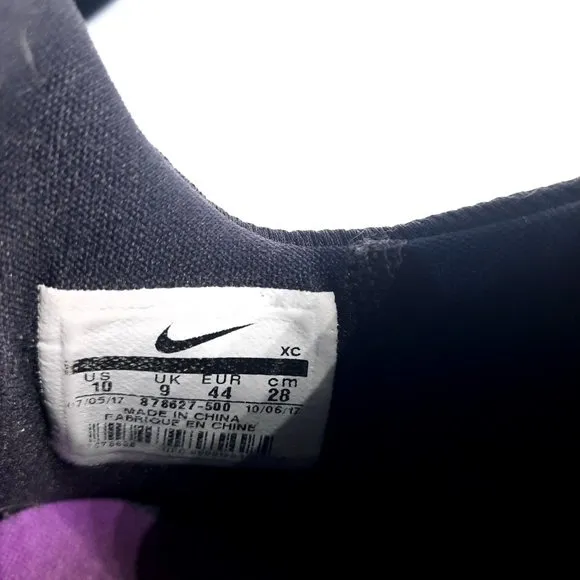 NIKE PG 1 Bright Violet Paul George Basketball Shoes 878627-500 Size 10 purple