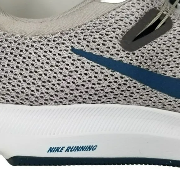 Nike Quest Gray Blue Running Shoes Men's Size 14