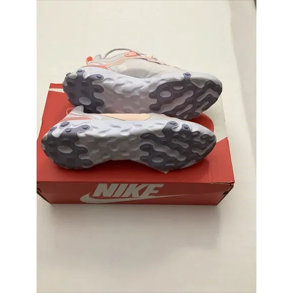 Nike‎ React Element 55 Pale Pink/Washed Coral Sneakers Women's Size8/ SKU # 3001