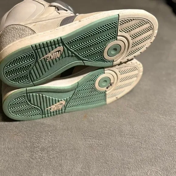 Nike RT1 High Yeezy Natural Gray Green Mist Mens Shoes Sneakers Size 12