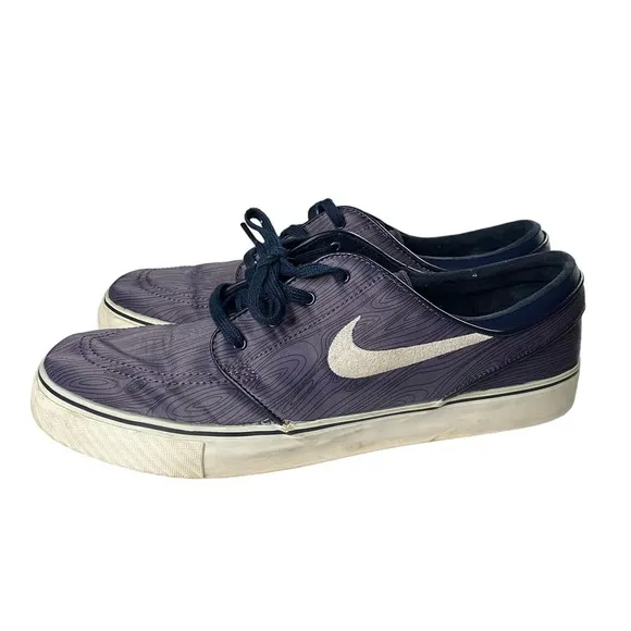 Nike SB Janoski WoodGrain Skate Shoes Sneakers Men's 13