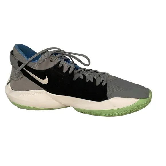 NIKE Shoes Freak 2 Air Zoom Men’s 12 Particle Grey CK5424 Running Sneakers