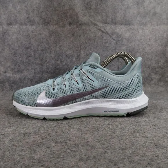 Nike Shoes Womens 6 Athletic Trainers Quest 2 Running Active Comfort Blue Grey