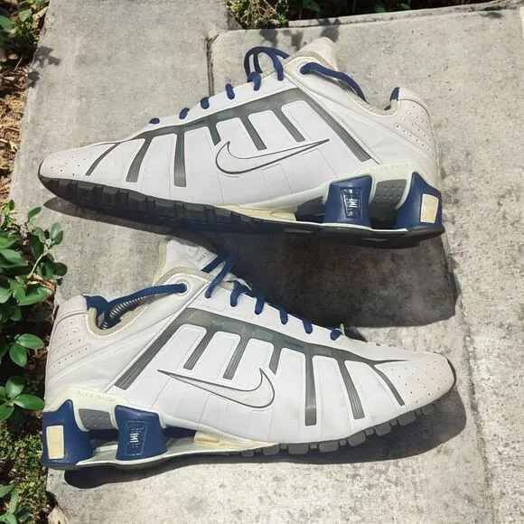 Nike Shox O'Leven Running Sneakers Shoes White Trainers 10.5 Men’s 429869-101