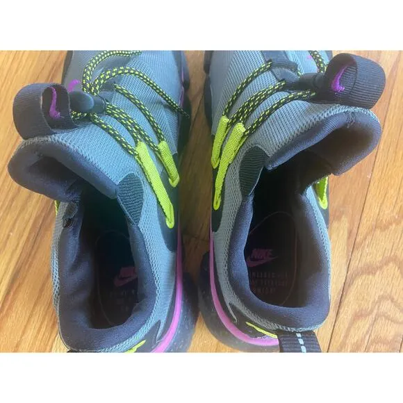 Nike Sneakers Mens Size 11.5 Pocketknife River Rock Gray Purple Shoes Ah9709-001