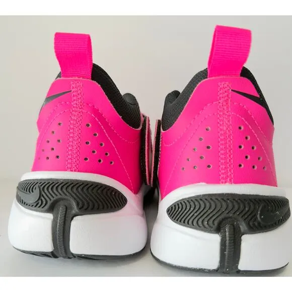 Nike Team Hustle Fierce Pink D11 GS Sneakers Women's Girls DV8996-601 Size 5Y