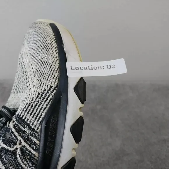 Nike Train Ultrafast Flyknit Mens Size 9.5 Shoes 843694-004 Sneakers Black Gray