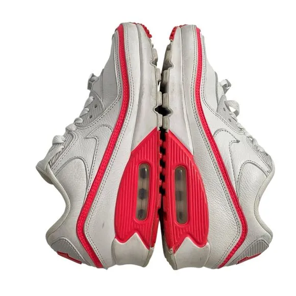 Nike Undefeated x Air Max 90 White Solar Red Men’s 6 Women’s 7.5