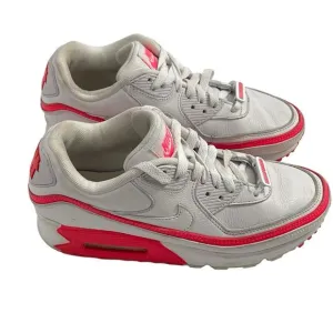 Nike Undefeated x Air Max 90 White Solar Red Men’s 6 Women’s 7.5