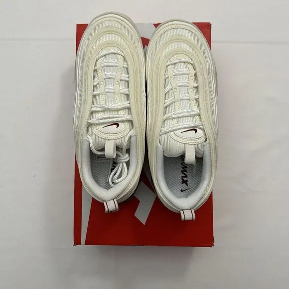Nike‎ Womens Air Max 97 Sneakers Shoes Light Bone Size 8.5/ White SKU #2963