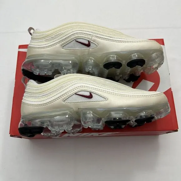 Nike‎ Womens Air Max 97 Sneakers Shoes Light Bone Size 8.5/ White SKU #2963