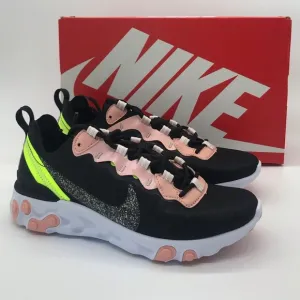 Nike Women's React Element 55 Premium Shoes Black