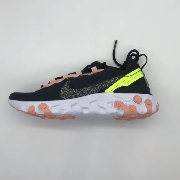 Nike Women's React Element 55 Premium Shoes Black