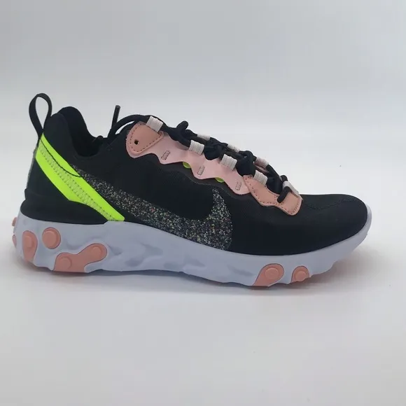 Nike Women's React Element 55 Premium Shoes Black