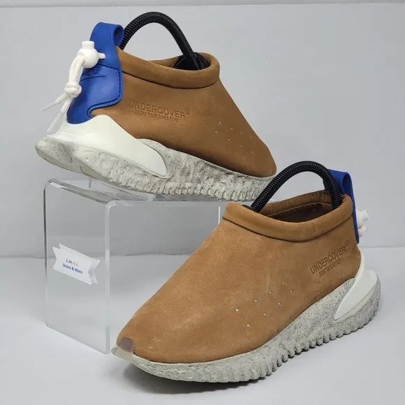 Nike x Undercover Men's Size 6.5 Moc Flow Sneakers Shoes Brown DV5593-201 New