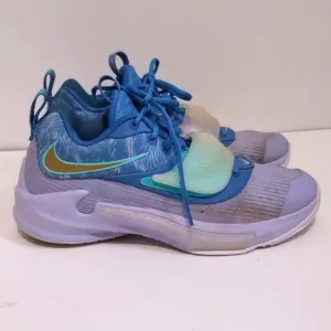 Nike Zoom Freak 3 GS Freezing Time Blue Purple Basketball Shoes Kids Boy Size 7