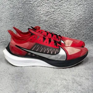 Nike Zoom Gravity Mens Size 10.5 Running Shoes Sneakers University Red Silver