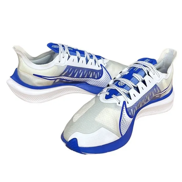Nike Zoom Gravity Racer #BQ3202-100 Blue/White Men's Running Shoes Size 13 EUC