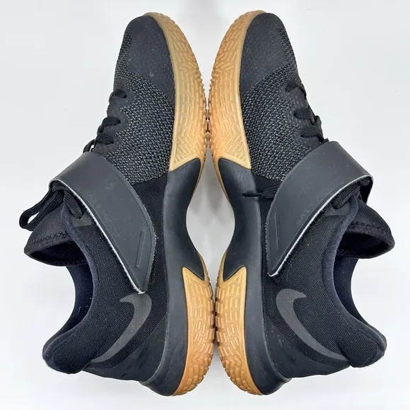 Nike Zoom Live 2017 Shoes Men's Size 10.5 Black Gum Athletic Sneakers 852421-011